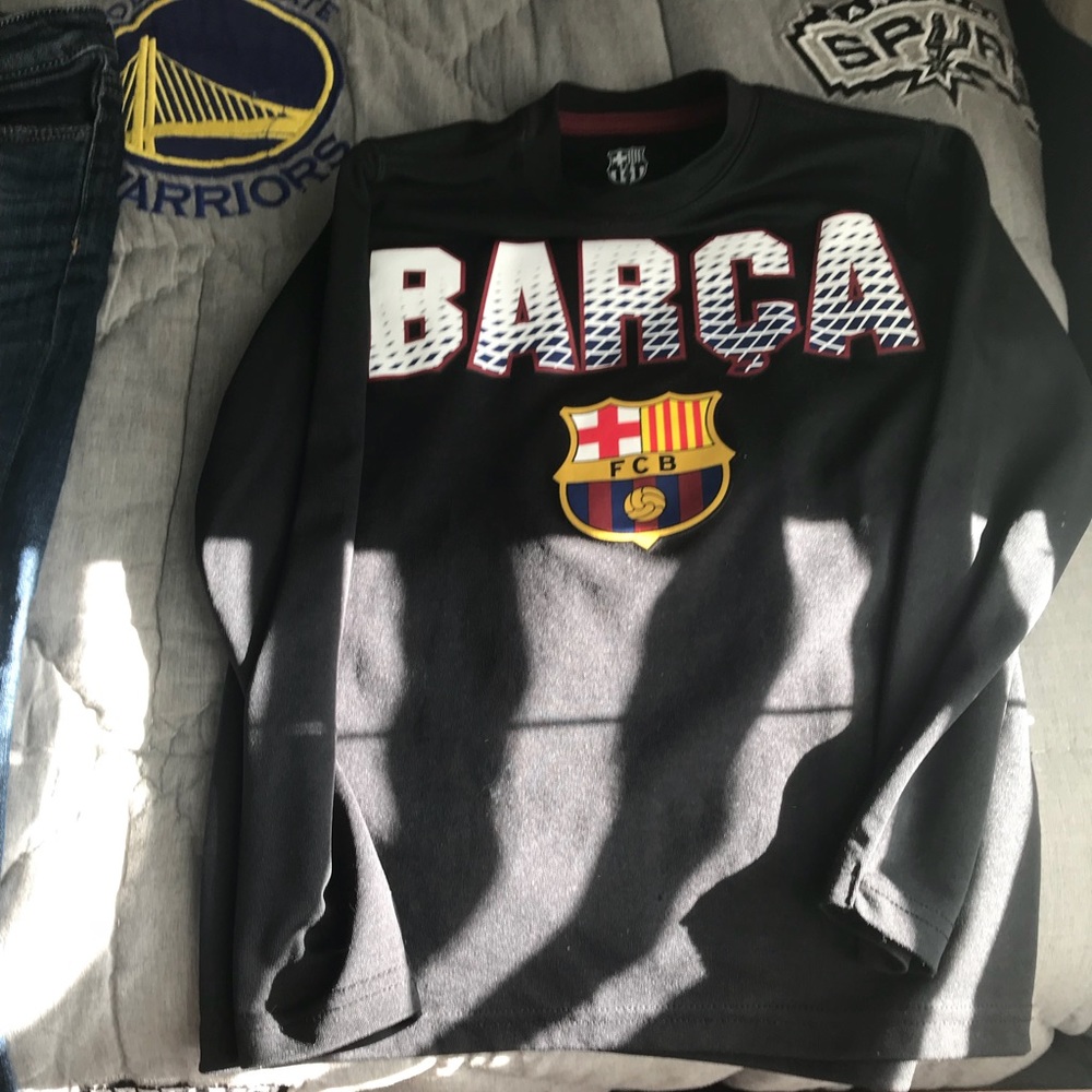 Barcelona long sleeve boys shirt